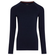 Kinder-Funktionsshirt Icebreaker K 200 Oasis LS Crewe Midnight Navy dunkelblau Midnight Navy