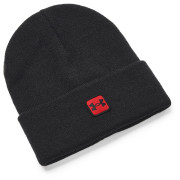 Herrenmütze Under Armour Halftime Cuff schwarz/rot Black / Bolt Red / Black