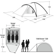 Wanderzelt Outwell Cloud 3 (2024)