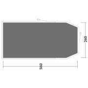 Zeltunterlage Outwell Footprint Rockwell 4
