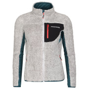 Damen Funktions-Sweatshirt Progress Alva grau šedý melír/petrol