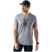 Herren-Funktionsshirt Smartwool Men's Moose Mode Active Short Sleeve Gra