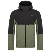 Herren Softshell-Jacke Loap Lustav grün/schwarz zelená