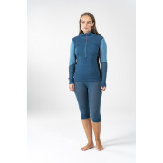 Damen-Rollkragenpullover Devold Wool Mesh Woman Half Zip Neck