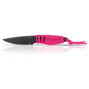 Messer Acta non verba P100 Dlc/Plain edge rosa Pink