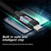 Lade- und Datenkabel Swissten Textile USB-C / USB-C 1,2 m