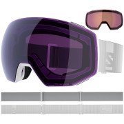 Skibrille Salomon Radium Prime Sigma +1Lens weiß White