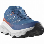 Herrenschuhe Salomon Ultra Flow 2 Gore-Tex blau Dark Blue / Ballad Blue / Cherry Tomato