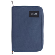 Geldbeutel Pacsafe RFIDsafe compact travel organizer blau