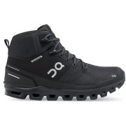 Damen Trekkingschuhe On Running Cloudrock Waterproof schwarz AllBlack