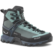 Damen Trekkingschuhe Salewa Mtn Trainer 3 Tech Mid Gtx W blau Willow/Orion Blue