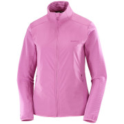 Damenjacke Salomon Essential Lightwarm Hybrid rosa Iris Orchid