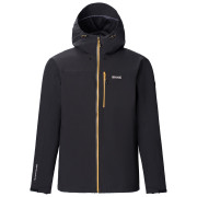 Wasserdichte Herrenjacke Regatta Birchdale II schwarz/gelb Blk(WoodBrn)