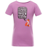 Kinder-T-Shirt Alpine Pro Worldo lila violet