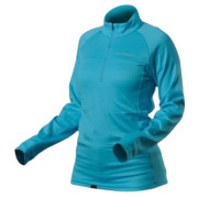 Damen Funktions-Sweatshirt Trimm CUBE LADY blau azure