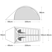 Ultraleichtes Zelt Terra Nova Equipment Solar Photon 2