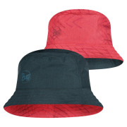 Hut Buff Travel Bucket Hat rot/schwarz Redblack