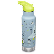 Kinder Thermoflasche Klean Kanteen Insulated Kid Classic Narrow 12oz (w/Flip Seal Sport Cap) türkis launch plan