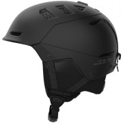 Skihelm Salomon Husk Pro Black schwarz Black