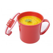Tasse Sistema Microwave Medium Soup Mug Red