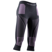 Damen-Funktionsunterhose X-Bionic Energy Accumulator 4.0 Pants 3/4 schwarz/rosa CHARCOAL/MAGNOLIA