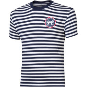 Herren-T-Shirt Progress Hron blau/weiß