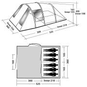 Zelt-Set Easy Camp Tempest 600