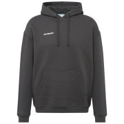 Herren-Sweatshirt Mammut Mammut Base ML Hoody Men Mini Logo dunkelgrau gabbro