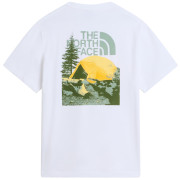 Herren-T-Shirt The North Face M Pitch A Tent Relaxed Ss Tee weiß TNF WHITE