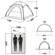 Zelt Easy Camp Comet 200 (2021)