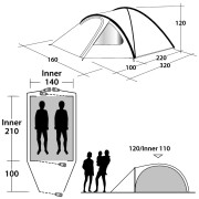 Zelt Outwell Cloud 2 (2021)