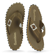 Herren Flip-Flops Gumbies Classic Khaki