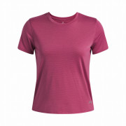 Damen-T-Shirt Under Armour Launch Shortsleeve rosa Red
