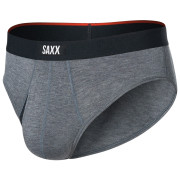 Herrenslips Saxx Vibe Xtra Soft Comfort Brief Fly grau dark grey heather