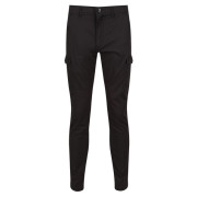 Herrenhose Regatta Bryer Cargo Trousers II schwarz/grau Ash