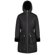 Damen-Wintermantel Regatta Romina schwarz Black/Gold
