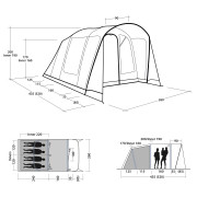 Aufblaszelt Outwell Monterey 5 Air