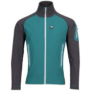 Herrenjacke High Point Merino Alpha schwarz/grün Everglade / Antracit