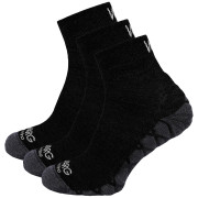 Socken Warg Endurance Merino Mid 3-pack schwarz Black