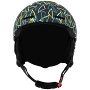 Kinder Skihelm Blizzard Flash junior ski helmet schwarz black/multicolor
