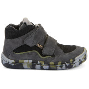 Kinder-Barfußschuhe für das ganze Jahr Frodo Barefoot Tex Fun Autumn Grey/Black