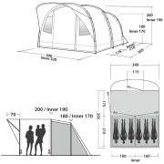 Familienzelt Easy Camp Edendale 600
