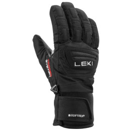 Kinder Skihandschuhe Leki Griffin 3D Junior schwarz black