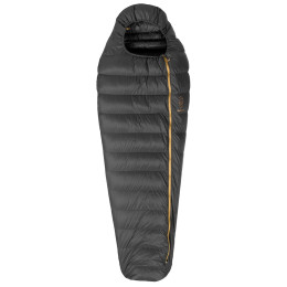 Daunenschlafsack Patizon R300 S (156-170 cm) schwarz All Black / Gold zipper