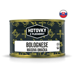 Nahrung Hauptspeise Hotovky z plechovky Bolognese-Fleischsoße 400g