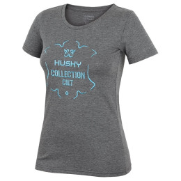 Damen-T-Shirt Husky Melden grau