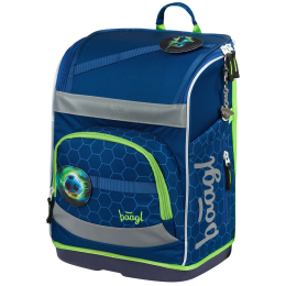 Schulrucksack für Unterstufe Baagl Zippy Plus blau blue