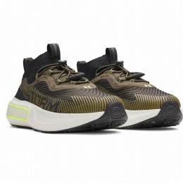 Schuhe Under Armour Phantom 4 Storm grün/grau ExpeditionGreen/White Clay/HighVisYellow