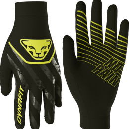 Handschuhe Dynafit Trail Reflective Gloves schwarz/gelb 0911 - black out/5A30