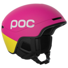 Skihelm POC Obex Contour rosa/gelb Rhos Red Matt/Citrine Yellow Matt